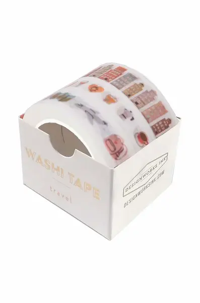 Sada ozdobných pásek Designworks Ink Travel 3-pack