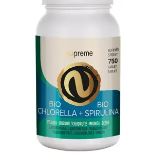 Nupreme BIO Chlorella + Spirulina 750 tablet