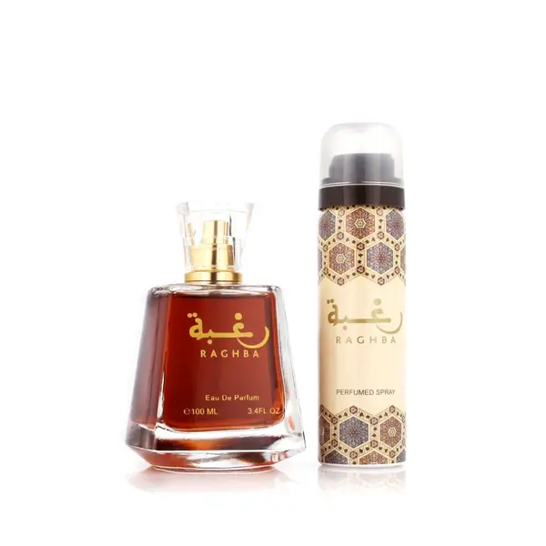 Lattafa Raghba EDP 100 ml + DEO ve spreji 50 ml UNISEX