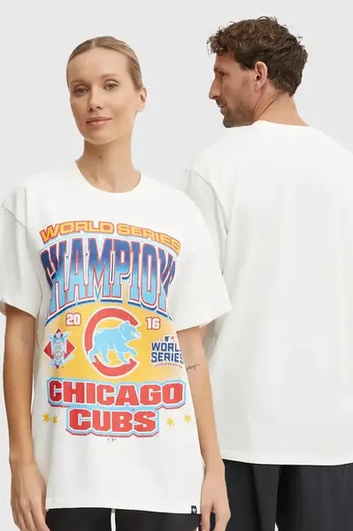 Bavlněné tričko 47 brand MLB Chicago Cubs