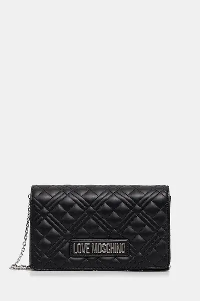 Kabelka Love Moschino černá barva, JC4079PP1