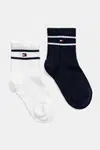Dětské ponožky Tommy Hilfiger 2-pack tmavomodrá barva, 701232723