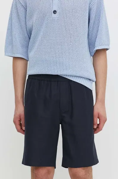 Plátěné kraťasy Samsoe Samsoe SMITH