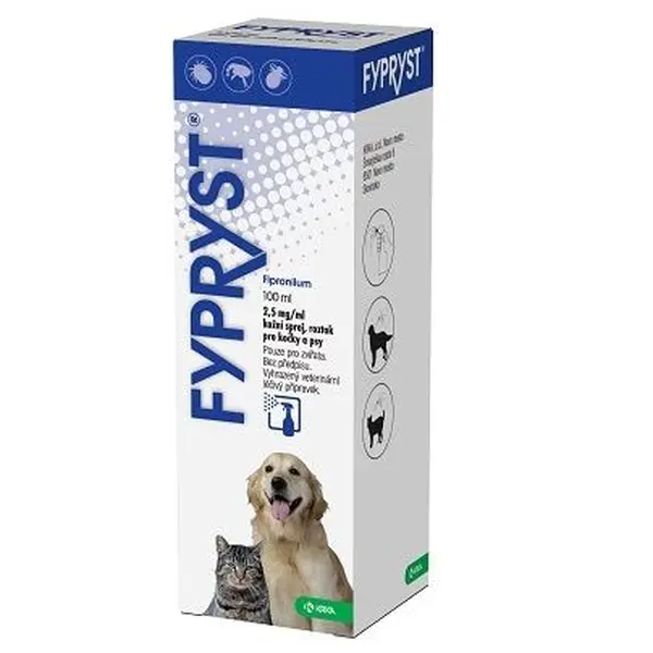 Fypryst 2,5 mg/ml kožní sprej 100 ml