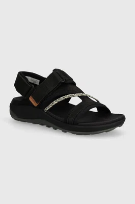 Sandály Merrell TERRAN 4 BACKSTRAP dámské, černá barva, J006412