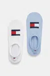 Ponožky Tommy Hilfiger 2-pack modrá barva