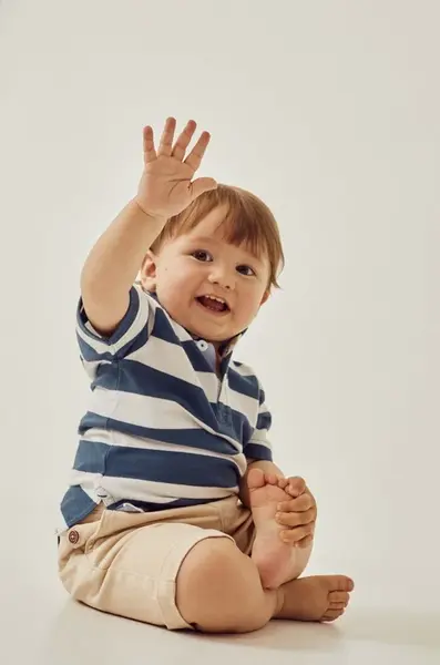 Dětská bavlněná polokošile zippy