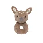 Tulilo Plyšové chrastítko Srnka, 18cm - béžová