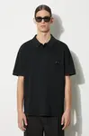 Bavlněné polo tričko Neil Barrett Loose Pierced Nipple Polo