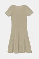 Dívčí šaty Guess šedá barva, midi, J5RK40 Z3M80