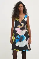 Šaty Stine Goya černá barva, mini, SG-PS25-D066-2317