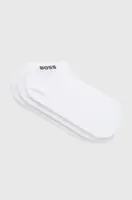 Ponožky BOSS 5-pack dámské, bílá barva, 50514840