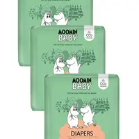 Moomin Baby 5 Maxi 10–16 kg měsíční balení eko plen 120 ks