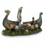 Ebi AQUA DELLA Dekorace do akvária  loď Vikingů 25,5x10,5x16,5cm
