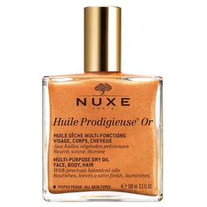 Nuxe Huile Prodigieuse® OR Multifunkční třpytivý suchý olej multifunkční třpytivý suchý olej na pleť, tělo a vlasy 100 ml