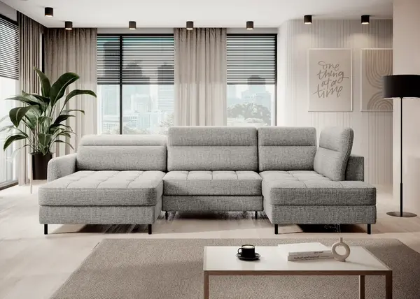 Sedací souprava Berrto Provedení: Levá U, látka: Aubron 4