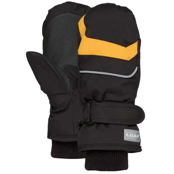 LOAP RUN Dětské rukavice, černá, velikost 6Y