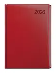 Týdenní diář 2026 Tomáš Vivella A4 bordó
