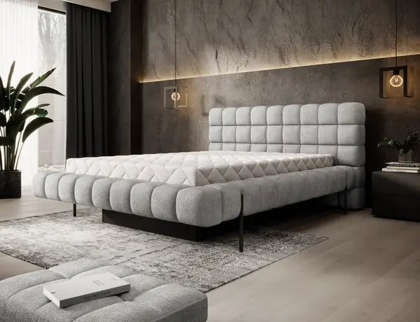 Postel Magentta - kovový rám Rozměr: 140 x 200 cm, látka: Touch 3