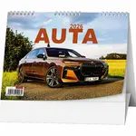 Auta 2026 - stolní kalendář