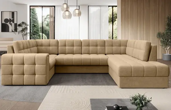 Sedací souprava Blewett Provedení: Pravá U, látka: Monolith 09