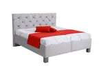 Postel Jadranka Rozměr: 160 x 200 cm, Matrace: Mona Latex - tvrdost 4, varianta nožiček: chromové nožičky