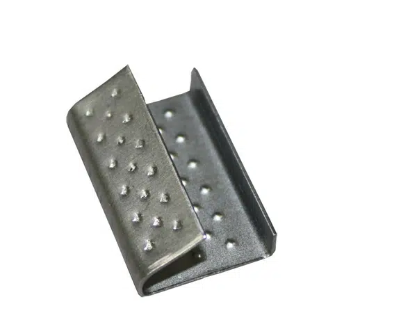 1000 ks - Spona viazacia plechová 16 mm pre pásku polypropylénovú šírka 16 mm