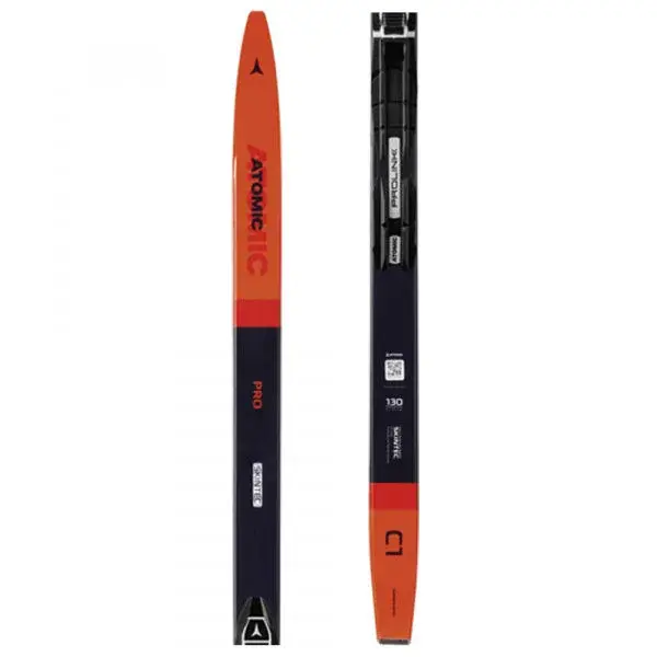 Atomic PRO C1 SKINTEC JR + PLK ACS JR Juniorské bežecké lyže, čierna, veľkosť