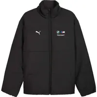 Puma BMW M MOTORSPORT ESSENTIALS+ PUFFER JACKET Pánska bunda, čierna, veľkosť