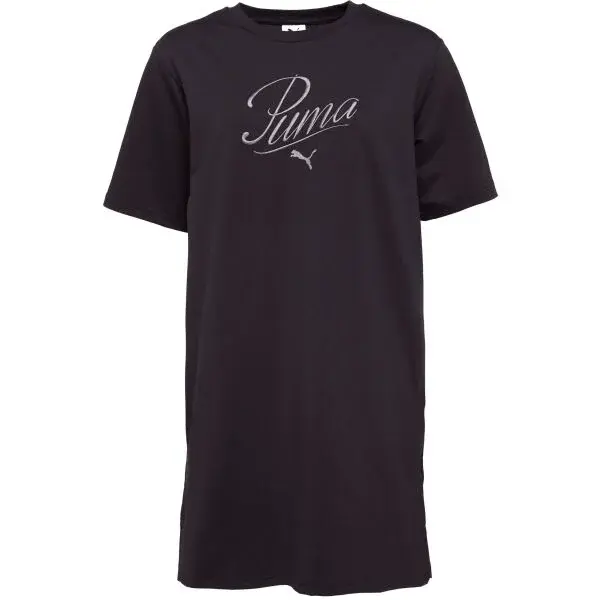 Puma LOGO DRESS Dámske šaty, čierna, veľkosť