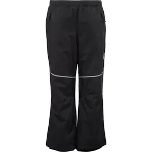 Lewro DARAN Vodoodolné detské zateplené nohavice, čierna, veľkosť 116-122