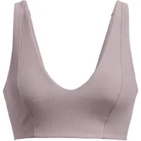 Under Armour MERIDIAN RIB Dámska podprsenka, sivá, veľkosť L