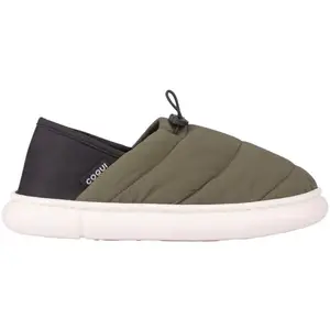 Coqui SKIPPY M Pánske zimné šľapky, khaki, veľkosť