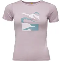 Devold MOLNES MERINO Detské merino tričko, ružová, veľkosť 14Y