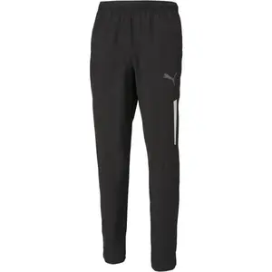 Puma TEAMLIGA SIDELINE PANTS Pánske futbalové tepláky, čierna, veľkosť