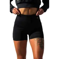 GOLDBEE SŤAHOVACIE KRAŤASY Dámske športové kraťasy, čierna, veľkosť