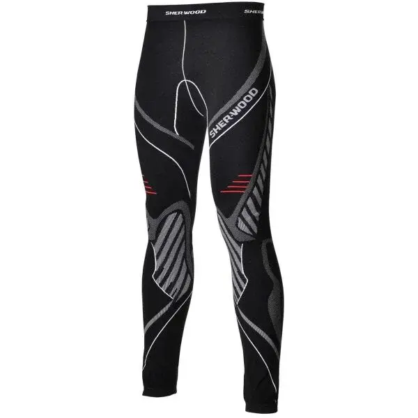SHERWOOD COMFORT COMPRESSION JR Kalhoty, černá, velikost