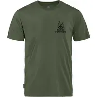 Horsefeathers RECKLESS TECH Pánske tričko, khaki, veľkosť