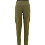 KARI TRAA VOSS HYBRID Dámske športové nohavice, khaki, veľkosť