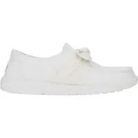 HEY DUDE WENDY BOW ESSENTIALS Dámska voľnočasová obuv, biela, veľkosť