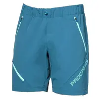 PROGRESS GENIA SHORTS Dámske outdoorové kraťasy, tyrkysová, veľkosť