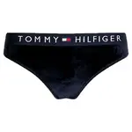 Tommy Hilfiger VEL-BIKINI VELOUR Dámske nohavičky, čierna, veľkosť