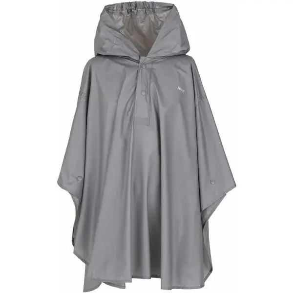 LOAP XOLLO Detská nepremokavá pláštenka, sivá, veľkosť 6-8Y