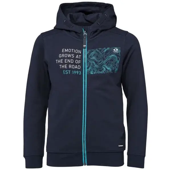 LOAP DORM Chlapčenská mikina, tmavo modrá, veľkosť 146-152