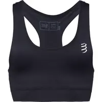 Compressport FEELFREE SEAMLESS BRA Dámska športová podprsenka, čierna, veľkosť