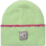 KARI TRAA ROTHE Dámska vlnená čiapka, svetlo zelená, veľkosť UNI