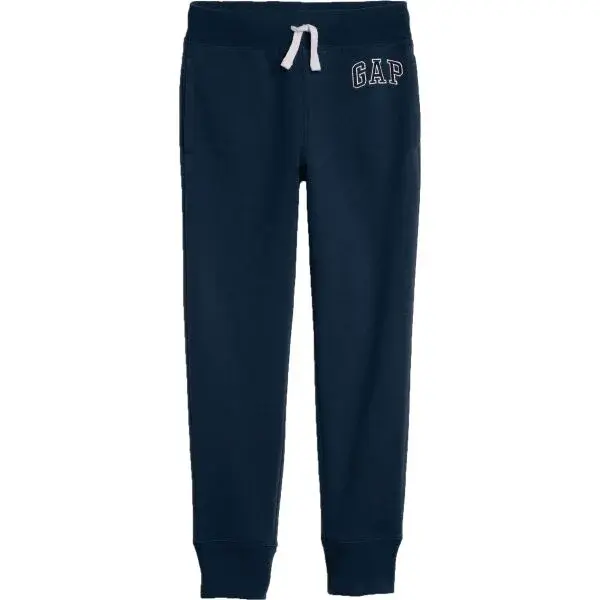 GAP V-HERITAGE LOGO JOGGER Chlapčenské tepláky, tmavo modrá, veľkosť