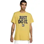 Nike NSW TEE FRAN JDI VERBIAGE Pánske tričko, žltá, veľkosť
