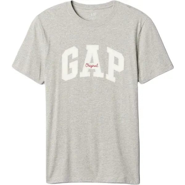 GAP V-FRCH EVERYDAY Pánske tričko, sivá, veľkosť