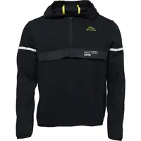 Kappa LOGO BARZOM Pánska mikina, čierna, veľkosť XXXL